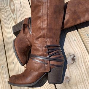 Brown Fergalicious Boots